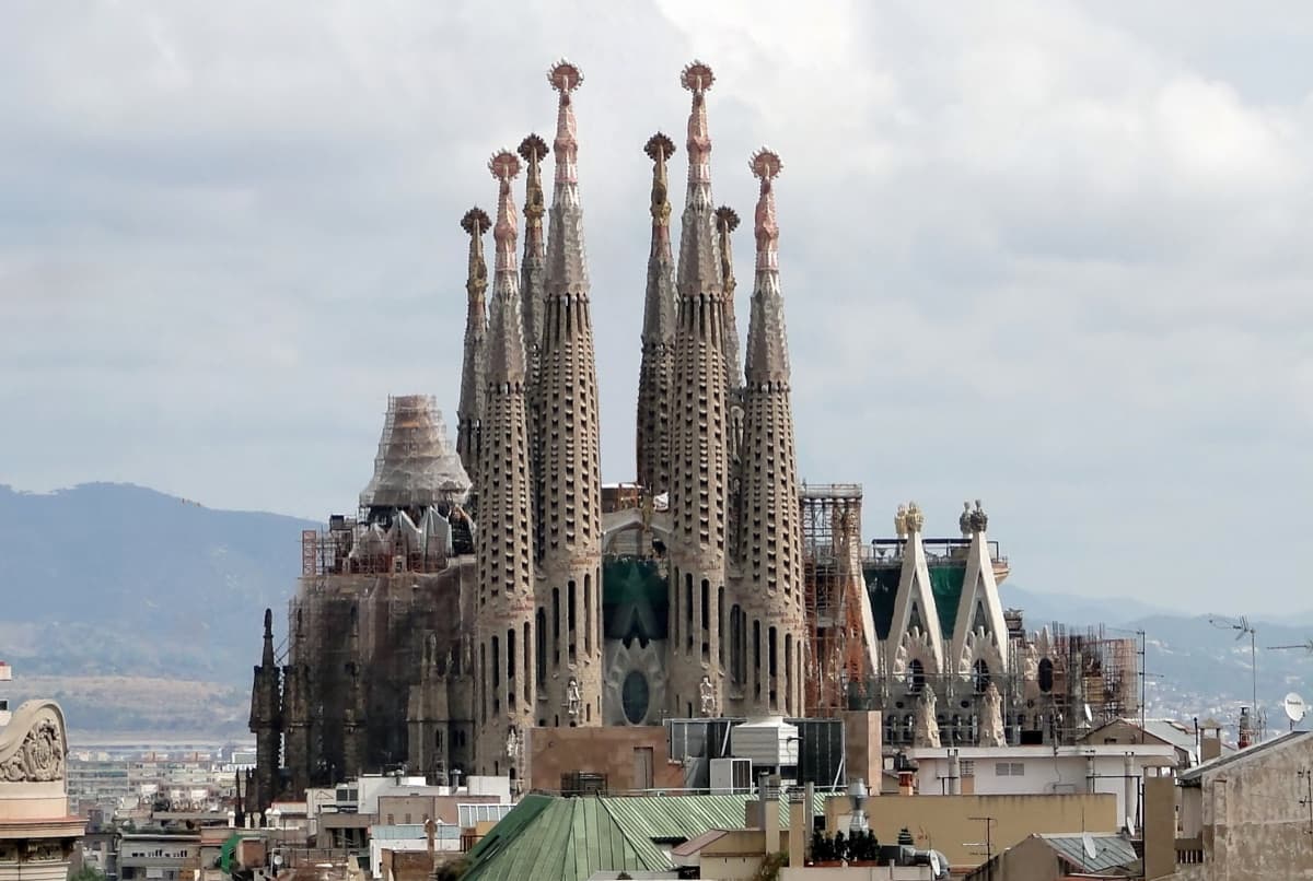 The Sagrada Família in Barcelona